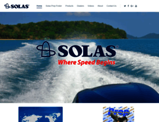solaspropellers.com screenshot