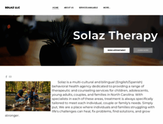 solaztherapy.com screenshot