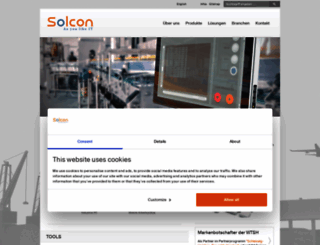 solcon-systemtechnik.de screenshot