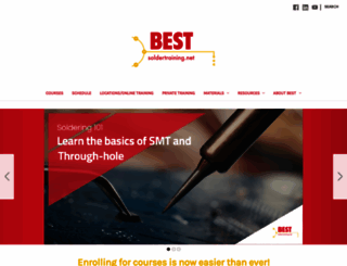 solder-training.com screenshot