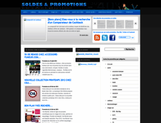 soldes-promotions.fr screenshot