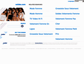 soldes.com screenshot