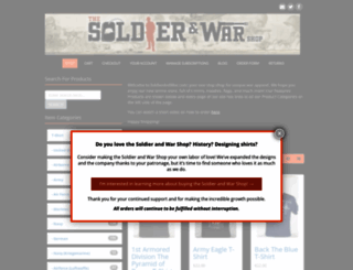 soldierandwar.com screenshot