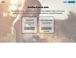 soldierspace.com screenshot