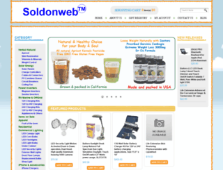 soldonweb.com screenshot