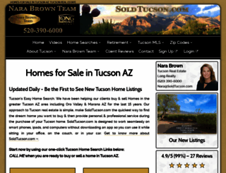 soldtucson.com screenshot