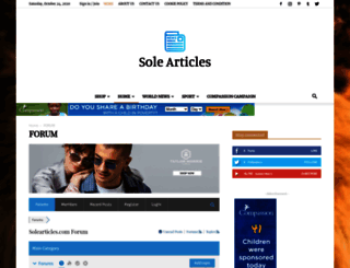 solearticles.com screenshot