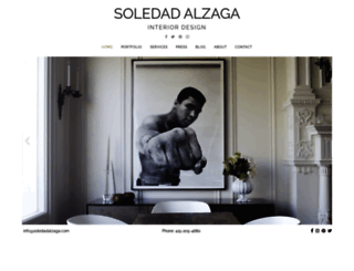 soledadalzaga.com screenshot