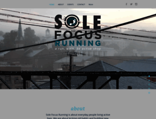 solefocusrunning.com screenshot
