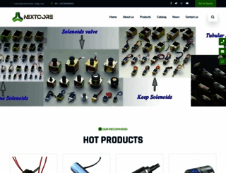 solenoids-mfg.com screenshot