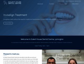 solent-dental.co.uk screenshot