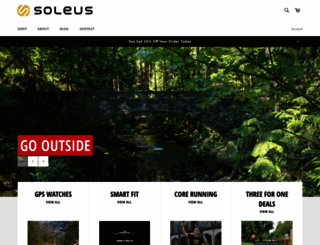 soleusrunning.com screenshot
