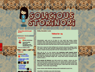 soliciousstorynory.blogspot.com screenshot
