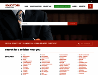 solicitors-barristers.co.uk screenshot