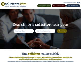 solicitors.com screenshot