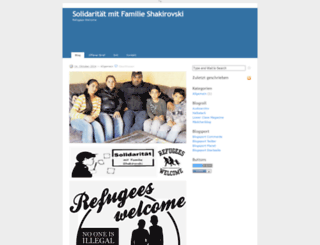 solidaritaetfamilieshakirovski.blogsport.de screenshot