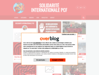 solidarite-internationale-pcf.over-blog.net screenshot