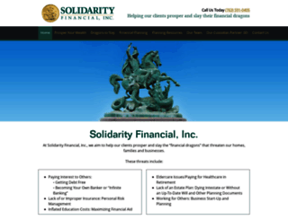 solidarityfinancial.com screenshot