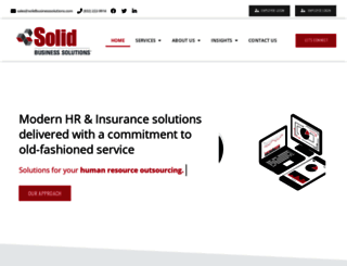 solidbusinesssolutions.com screenshot