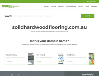 solidhardwoodflooring.com.au screenshot