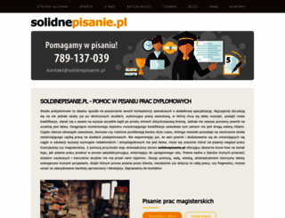 solidnepisanie.pl screenshot