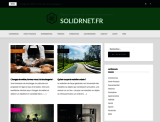 solidrnet.fr screenshot