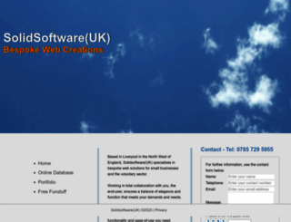 solidsoftware.co.uk screenshot