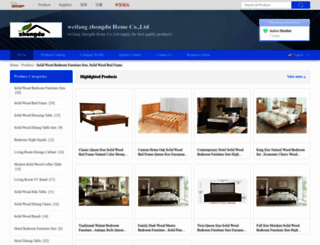 solidwoodbedroomsets.sell.everychina.com screenshot