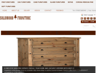 solidwoodfurniture.co screenshot
