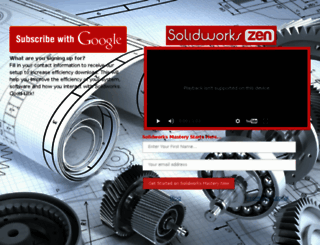 solidworkszen.com screenshot
