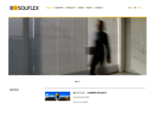 soliflex.be screenshot