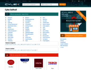 solihull.cylex-uk.co.uk screenshot