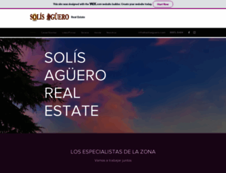 solisaguero.com screenshot