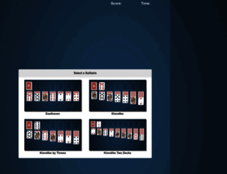 solitaire-klondike.com screenshot