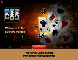 solitaire-palace.com screenshot