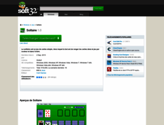 solitaire.soft32.fr screenshot
