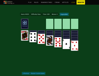 solitairecraving.com screenshot