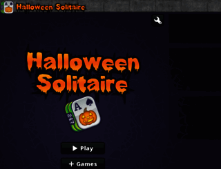 solitairehalloween.com screenshot