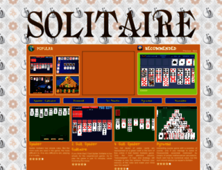 solitairemania.com screenshot