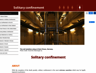solitaryconfinement.org screenshot