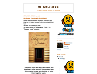 solitudemine.blogspot.com screenshot