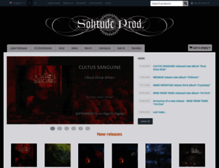 solitudestore.com screenshot