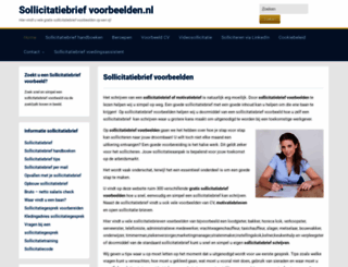 sollicitatiebrief-voorbeelden.nl screenshot
