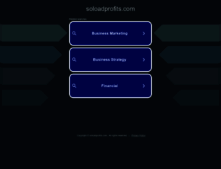 soloadprofits.com screenshot