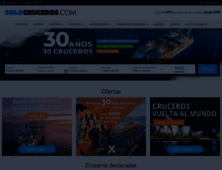 solocruceros.com screenshot