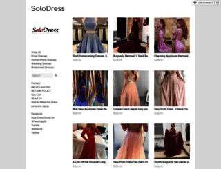 solodress.storenvy.com screenshot