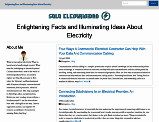 soloelectricidad.com screenshot