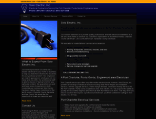 soloelectricinc.com screenshot