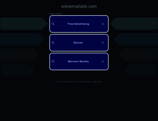 soloemailads.com screenshot