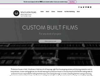 sololionfilms.com screenshot